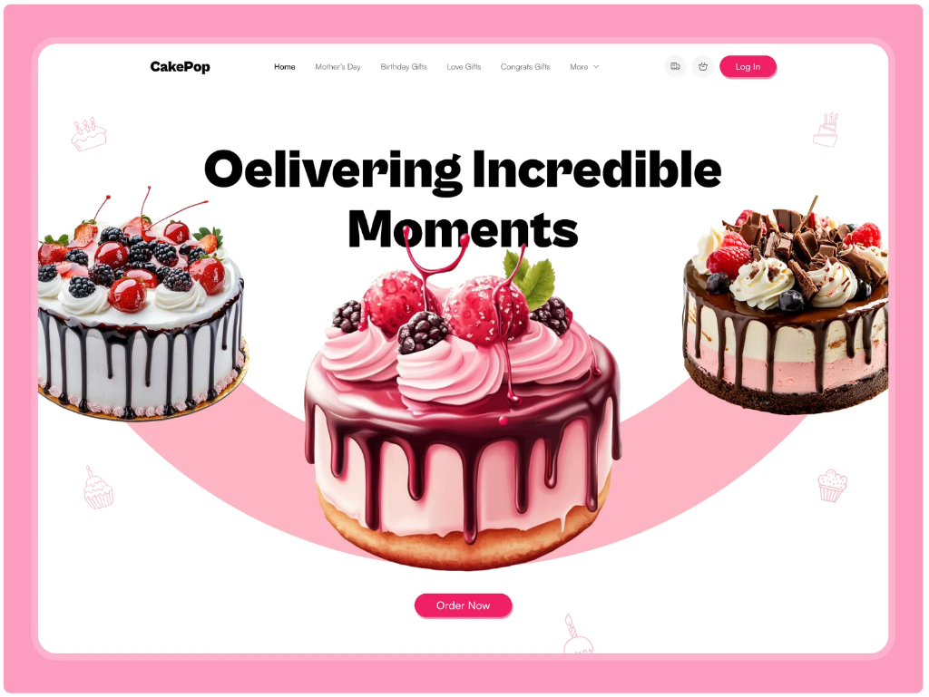 CakePop Bakery Platform